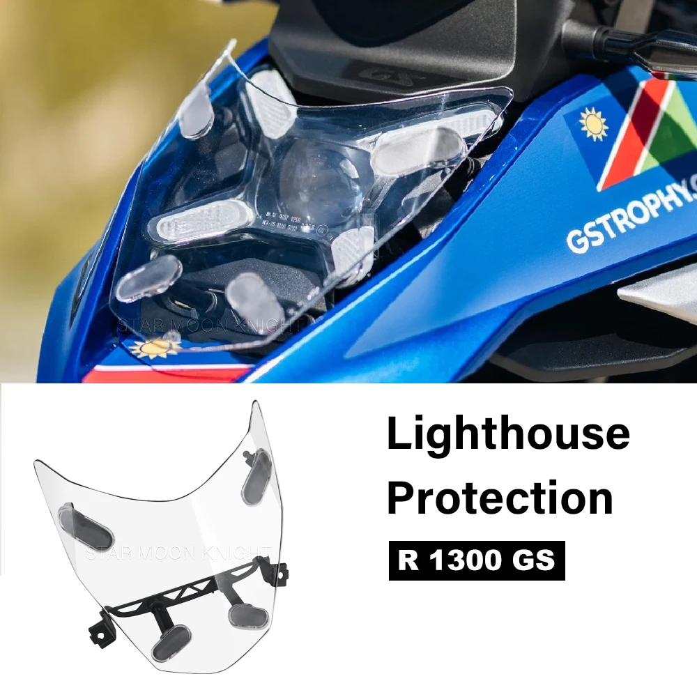 

Polycarbonate Light house Protection For BMW R1300GS R 1300GS Motorcycle Accessories Headlight Protector Guard