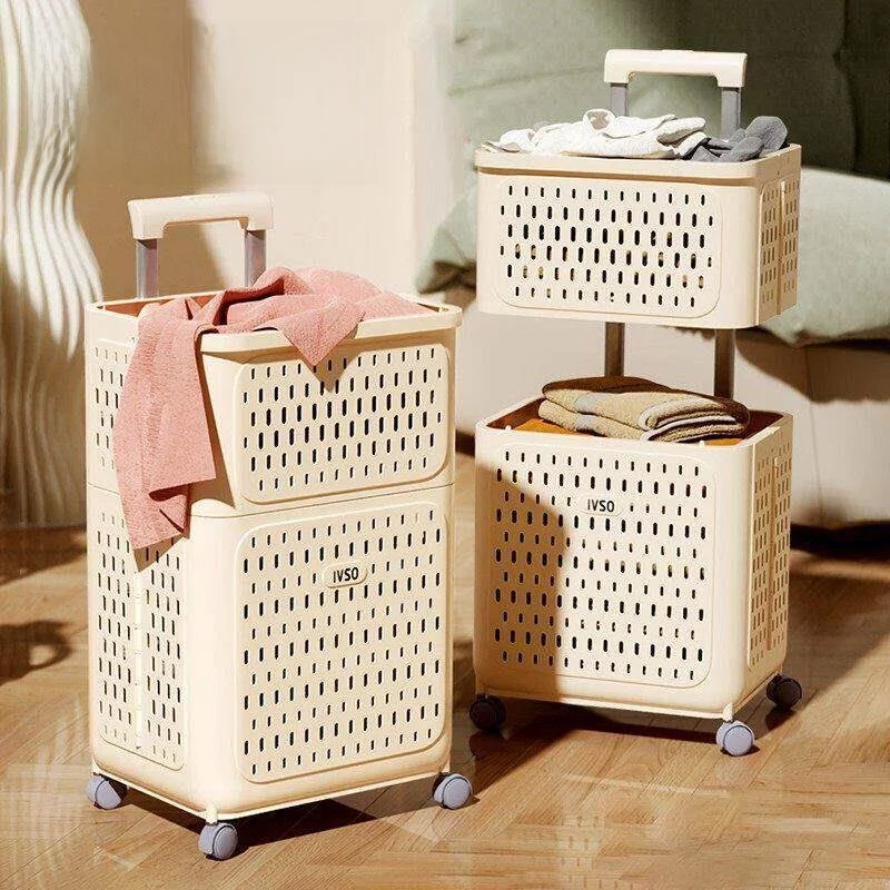 foldable-double-layer-retractable-dirty-clothes-basket-bathroom-large-capacity-wheelbarrow-for-home-use-modern-minimalist-style