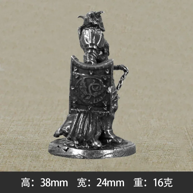 

Metal Black Dragon Mercenary Corps Soldier Model Finished Desktop Game Decoration War Hand Made Chess Toys for Boys