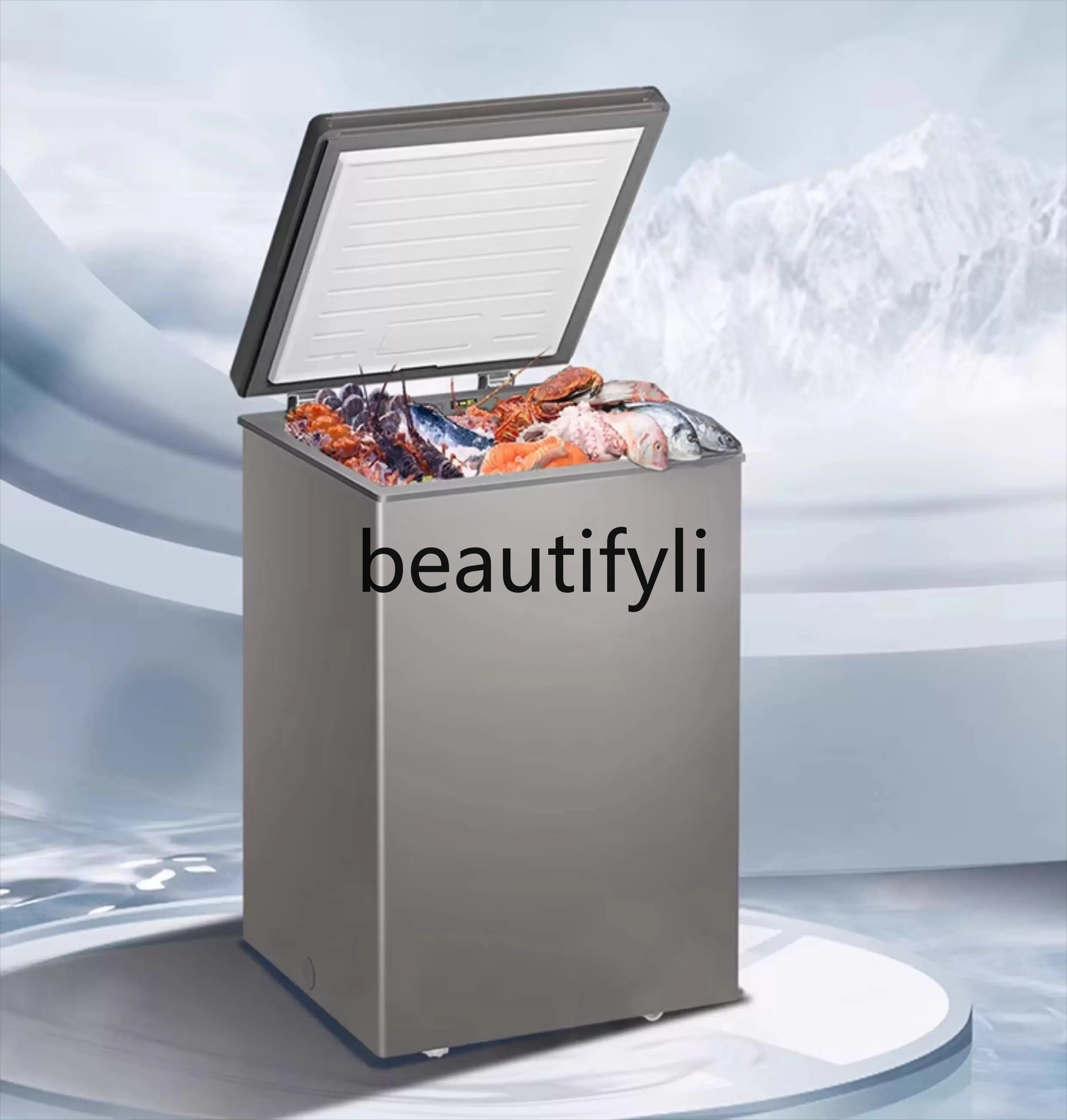 

Household small energy-saving small first-level energy-efficient freezer household frost-reducing refrigerator