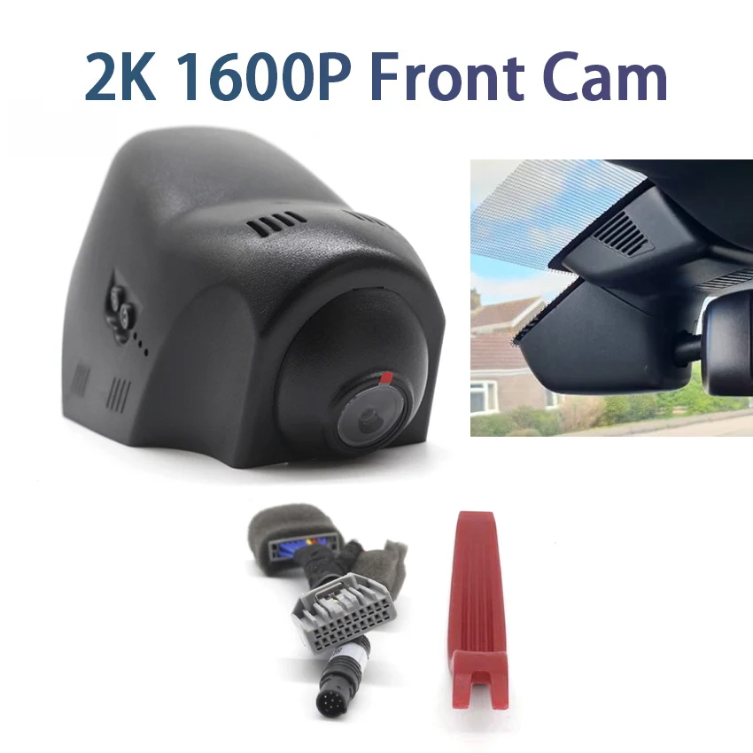 Nieuw! Dash Cam 4K 2160P voor Land Rover Discovery Sport 2015-2019, voor Jaguar XF XE 2016-2021, F-PACE 2016-2021, Auto DVR Camera