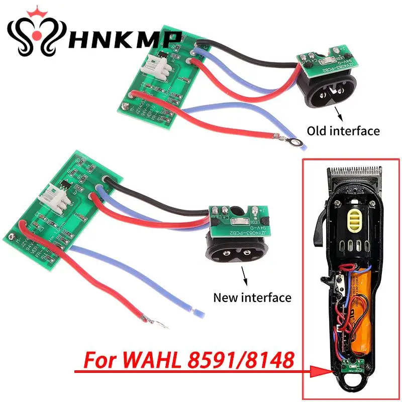 1 zestaw elektryczny przycinak płytki drukowanej do WAHL 8591/8148 maszynka do włosów maszynki do strzyżenia część naprawcza akcesoria
