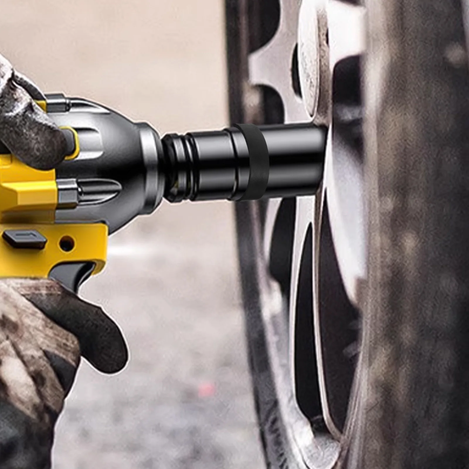 

5 Sets Impact Wrench Retainer Rings Rubber Iron Sealing Gaskets Electric Drive Rings Mechanical Repair Durability
