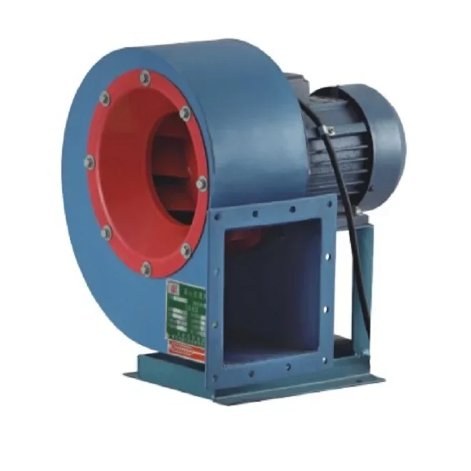 Centrifugal Fan Large Air Volume Industrial 4-72 AC with Low Sound 1300-792pa 2900r/min Cast Iron 1688-3517m3/h Standing