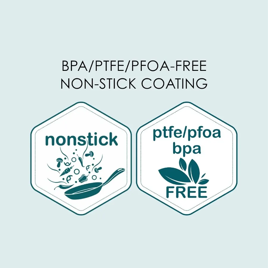 Professional 3Piece Round Cake Pan Set in 6 8 and 10 Inch Sizes with Premium Nonstick Coating HeavyWeight Carbon Steel Construc