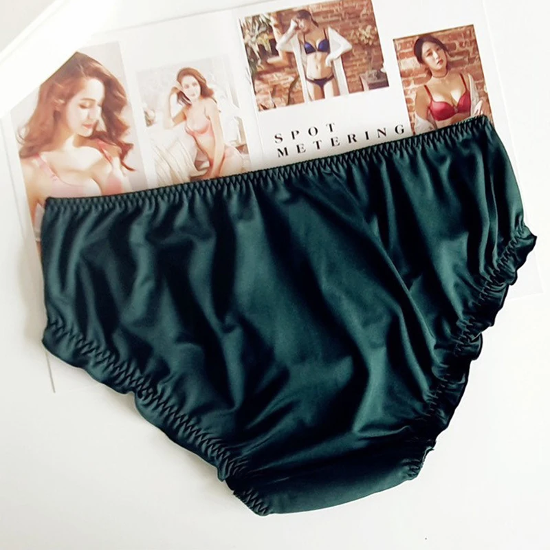 3XL Large Size Retro Palace Style Milk Silk Panties for Women Cute Lovely Sweety Star Elasticity Breathable Underwear Breifs - Image 5