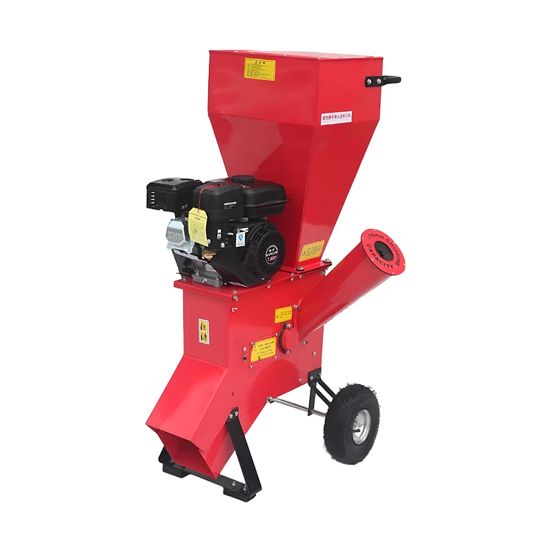 เครื่องบดไม้จากโรงงานขายตรง เครื่องย่อยกิ่งไม้สำหรับขายในสวน จัดส่งรวดเร็ว เครื่องบดกิ่งไม้