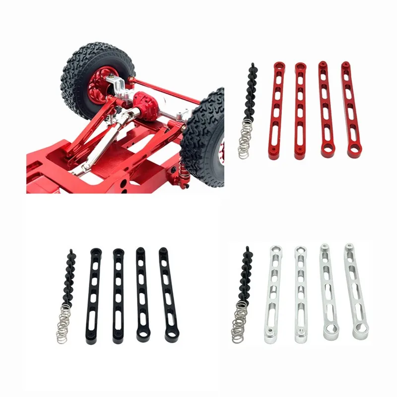 ترقية المعادن الثابتة سحب قضيب ل MN 1/12 MN82T LC79 MN82S MN82Pro MN82 MN78 MN168 RC قطع غيار السيارات #4