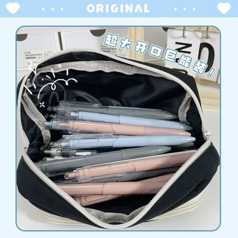 Genshin Impact Yae Miko Merchandise Stationery Box Pencil Case 2025 New Large Capacity Korean Version Storage Bag Ani