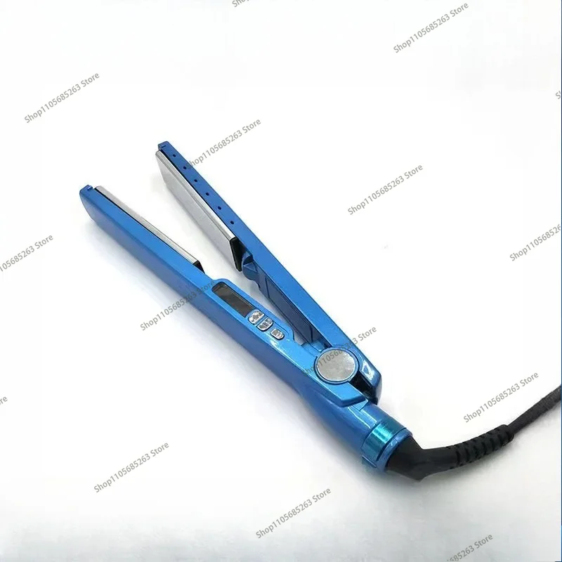 Straight hair curly hair dual-purpose portable small splint quick heating curling iron hair straightener