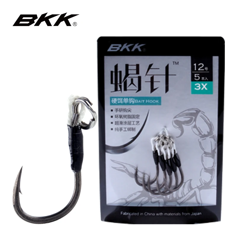 

Luya Hard Bait Single Hook Hand Research Hook Tip Fishing Military Fish Snakehead Fish Hook Scorpion Needle