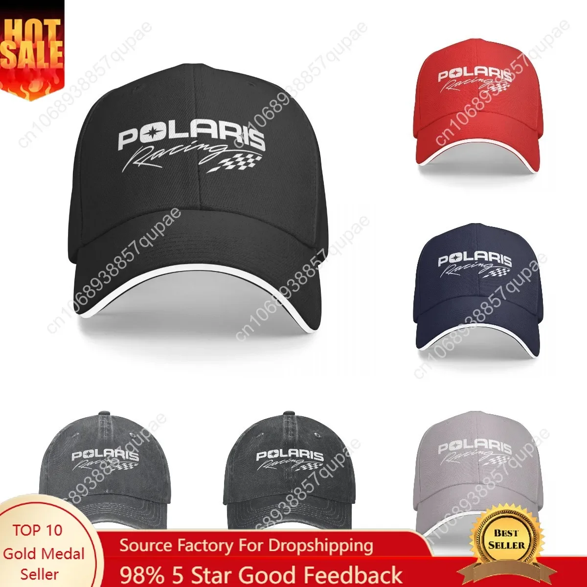 

Polaris Logo Men's New Baseball Cap Fashion Sun Hats Caps for Men and Women