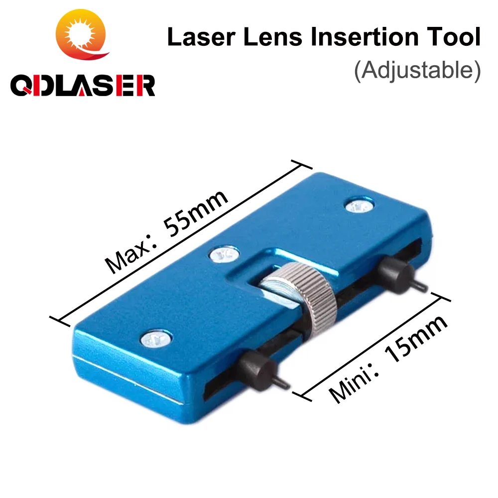 Laser Lens Insertion Tools Adjustiable 15-55mm For Raytools Precitec WSX D28 D30 D37mm Focusing Collimating Removal Installation