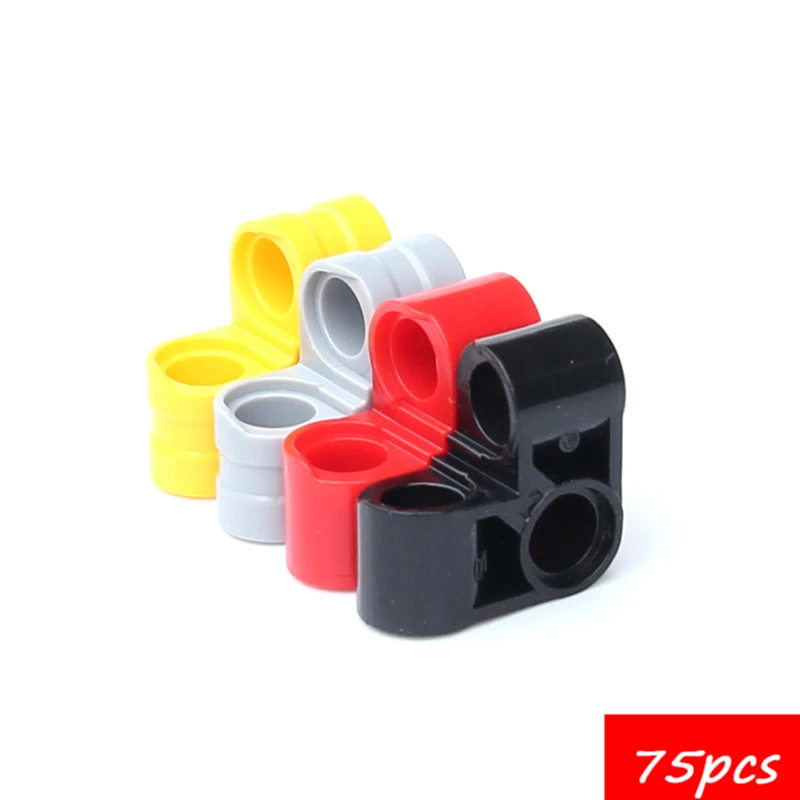 

75 шт., высокотехнологичные сборные частицы 44809, набор кирпичных строительных блоков, сменная часть, игрушка для детей, подарки