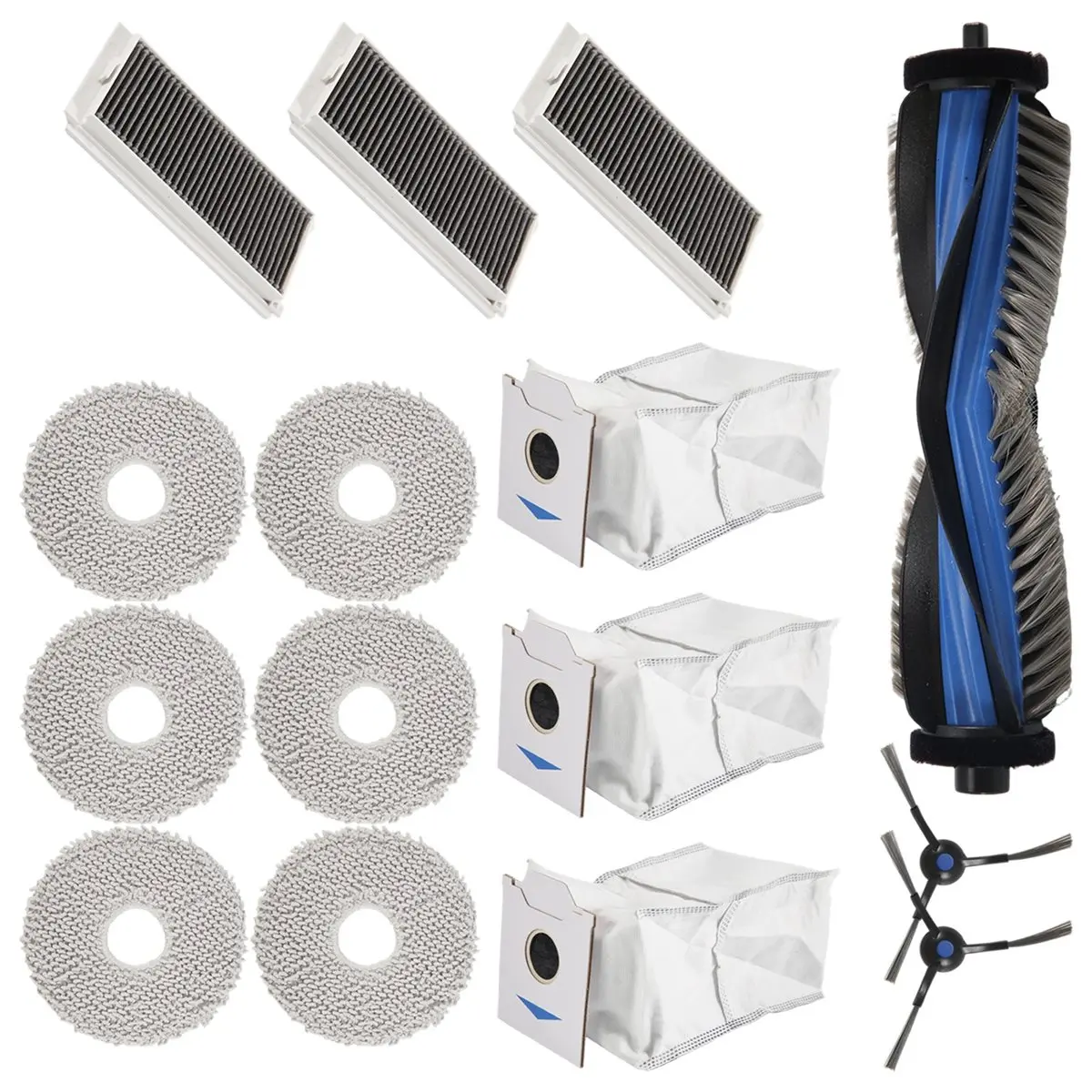 AC66 For Ecovacs Debot N30 Omni/N30 Pro Omni Robot Vacuum Accessories Main Side Brush Hepa Filter Rag Dust Bag Parts view 5