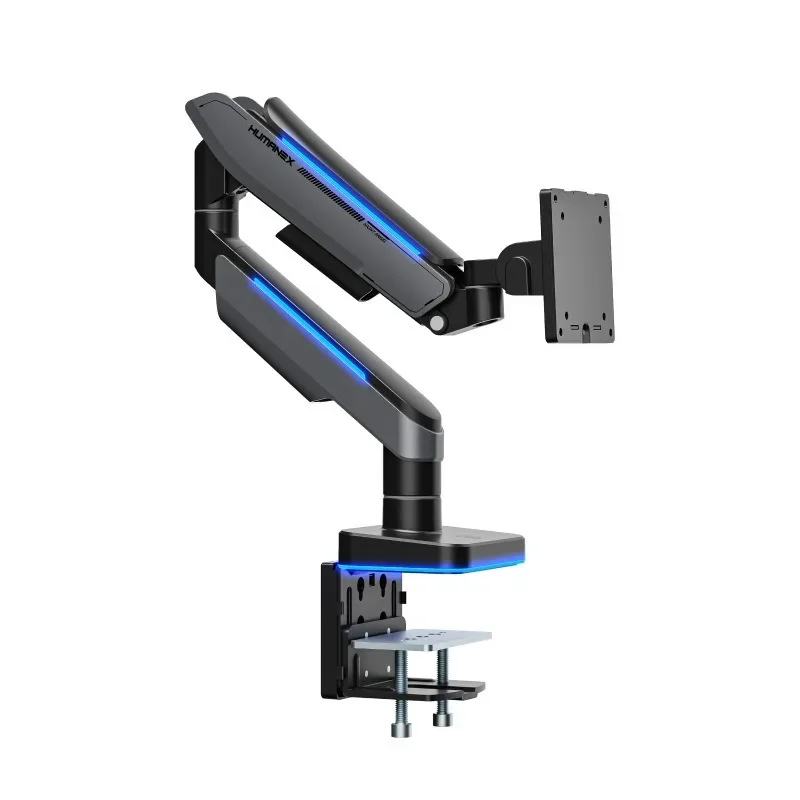 hairtail screen monitor bracket curved screen RGB pneumatic computer lifting mechanical cantilever