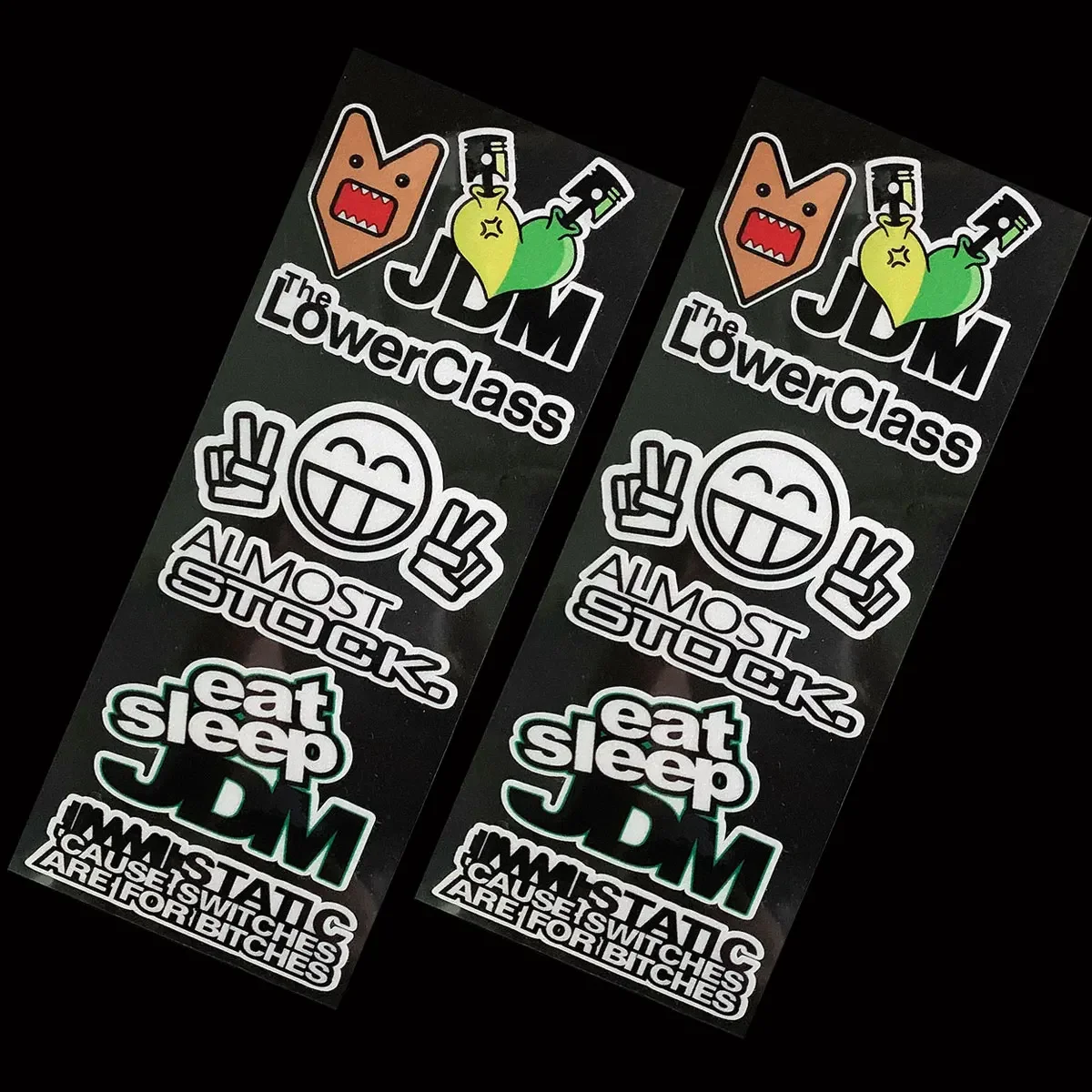 

Car Styling Reflective Funny Drift JDM Sticker Label Motorcycle Stickers Decals Auto decoration HD Printed