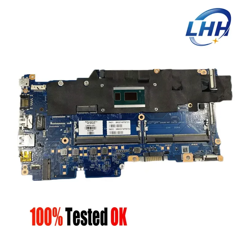 

DA0X8IMB8E0 Mainboard for HP Probook 430 G6 Laptop Motherboard with 5405U I3-8145U I5-8265U I7-8565U CPU UMA DDR4