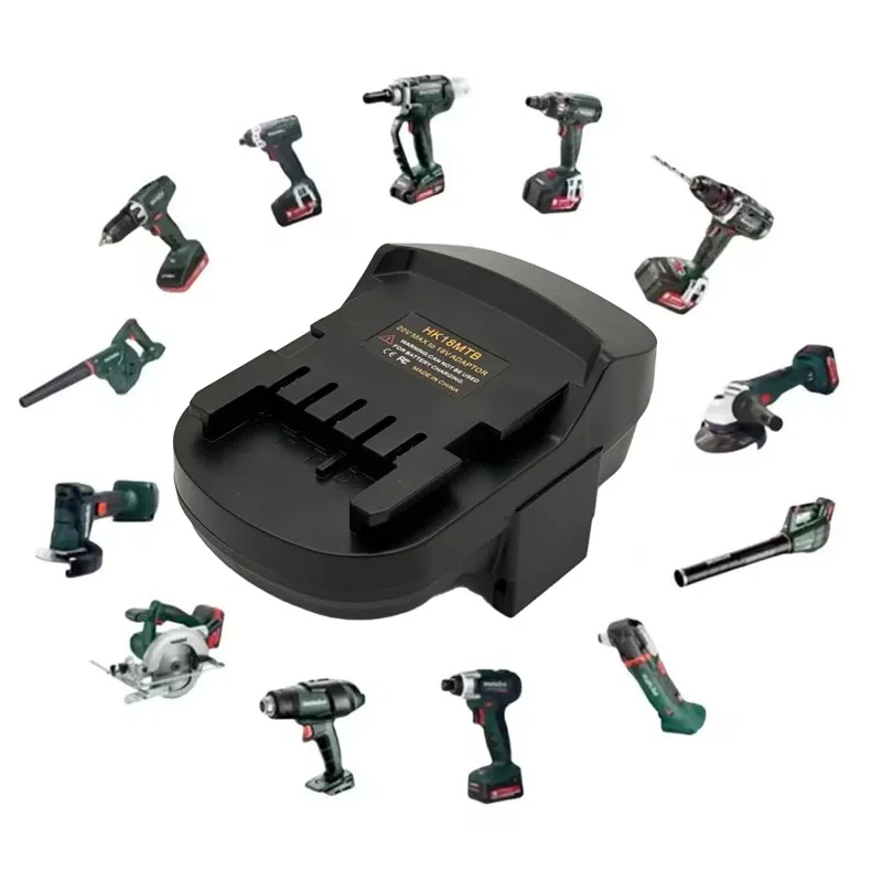 HK18MTB Battery Adapter Converter Compatible for Hitachi/Hikoki 18V Li-ion Batteries Convert  To for Metabo 18V Cordless Tool