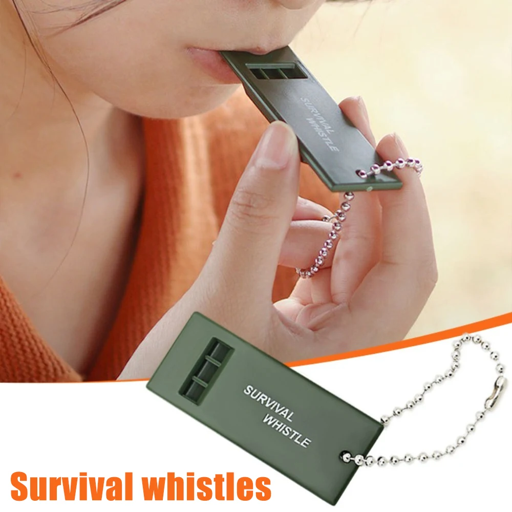 Safety Survival Whistle Portable Survival Whistle Suitable Outdoor Activities Such As Camping Hiking Is An Essential Safety Item