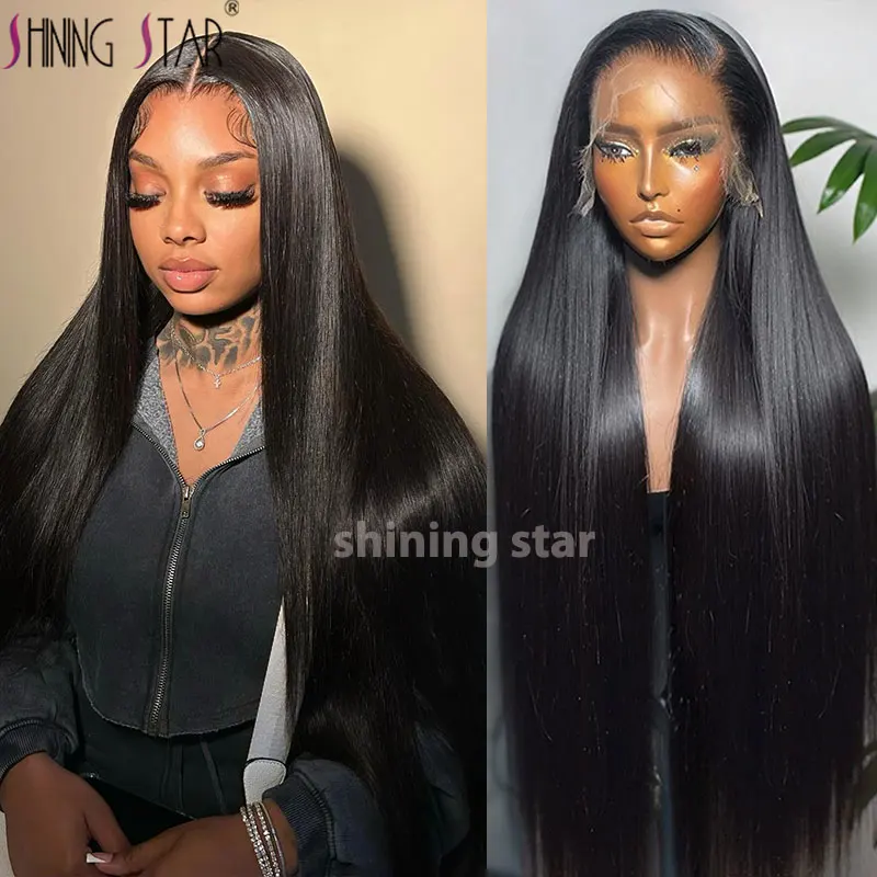 

Hd Lace Front Human Hair Wigs Straight 13X4 13X6 Transparent Lace Frontal Human Hair Wigs Pre Plucked Hd Lace Wigs For Women