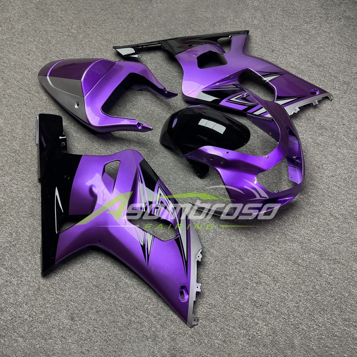 High Quality ABS Plastics Bodykit For Suzuki GSX-R 600 750 2001 2002 2003 GSX-R750 Replacement Fairing Set Cowls
