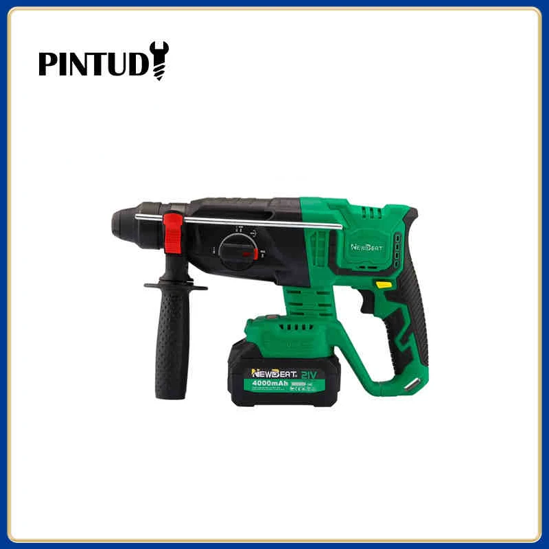 

Newbeat Hot Sale 21V Cordless Brushless Rotary Hammer 4.0Ah 10c Battery Three Function SDS MAX NBT-CRH-26C