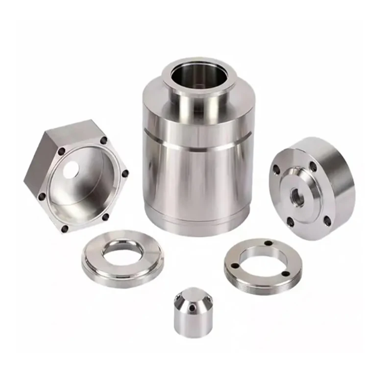 Customized 304 Stainless Steel Thread Flange Precision Hexagonal Joint Cnc Turning Machining Mechanical Parts