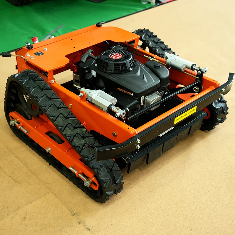 Customized Genuine Gas Engine Flail Electric Start Robot Remote Control Slpoe Lawn Mower price