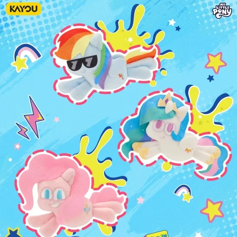 

New Authentic Kayou My Little Pony Plush Fridge Magnet Series Vol.2 Blind Bag Refrigerator Decoration Cute Toys Surprise Gifts