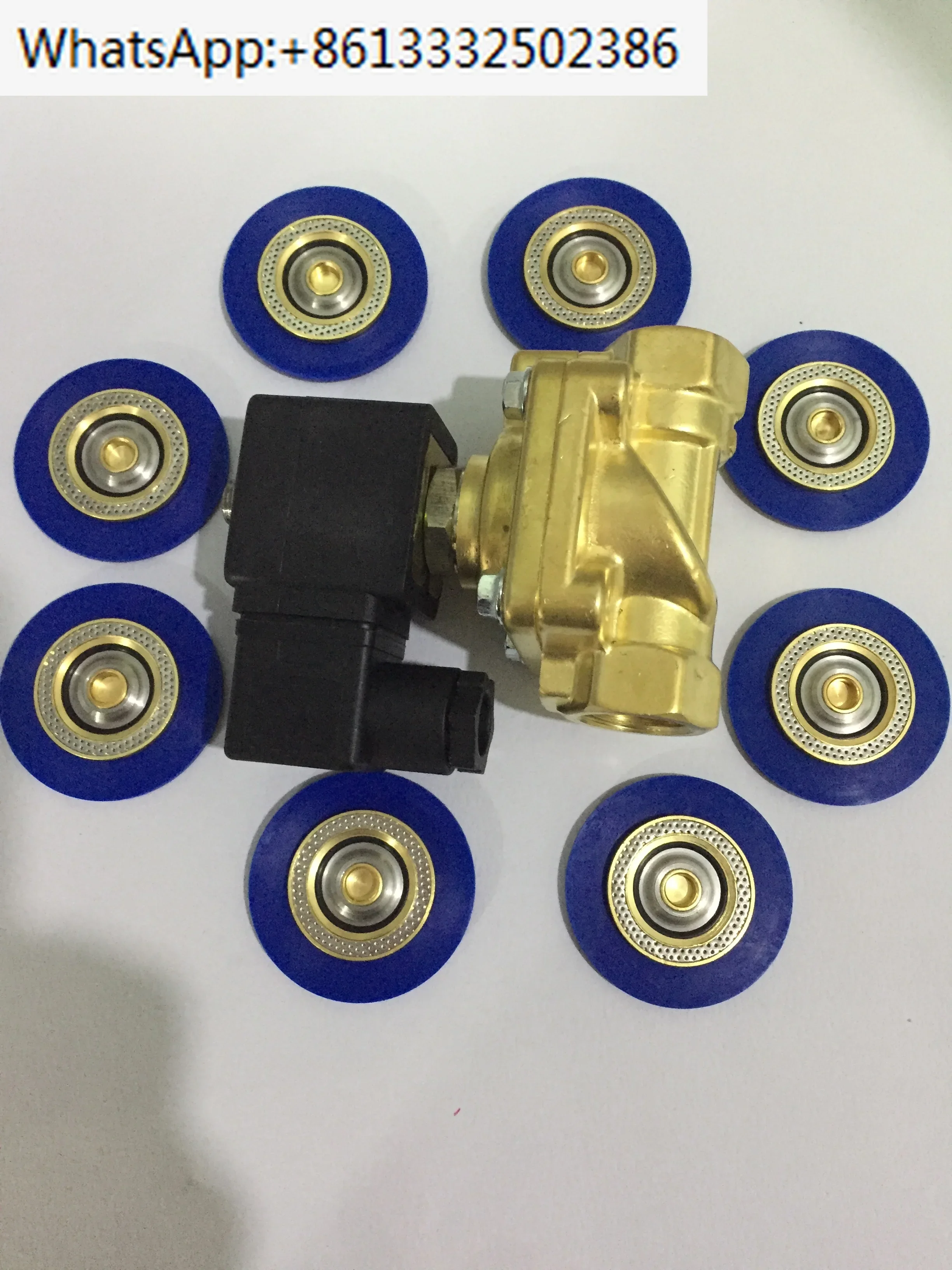 

Blowing Machinery: High Pressure Solenoid Valve (4 mins), Air Compressor, Water Valve, Air Valve, 321H35