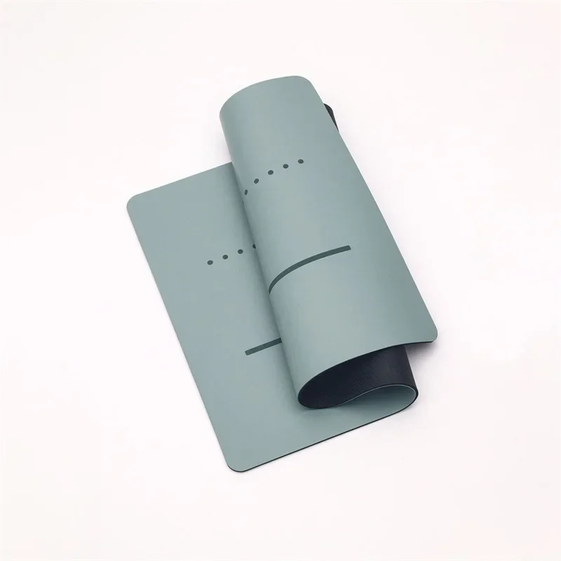 PU Natural Rubber Yoga Mat Flat Support Portable Mini Auxiliary Pad Anti-Slip Knee Cushion Meditation Head Upside Sport Exercise