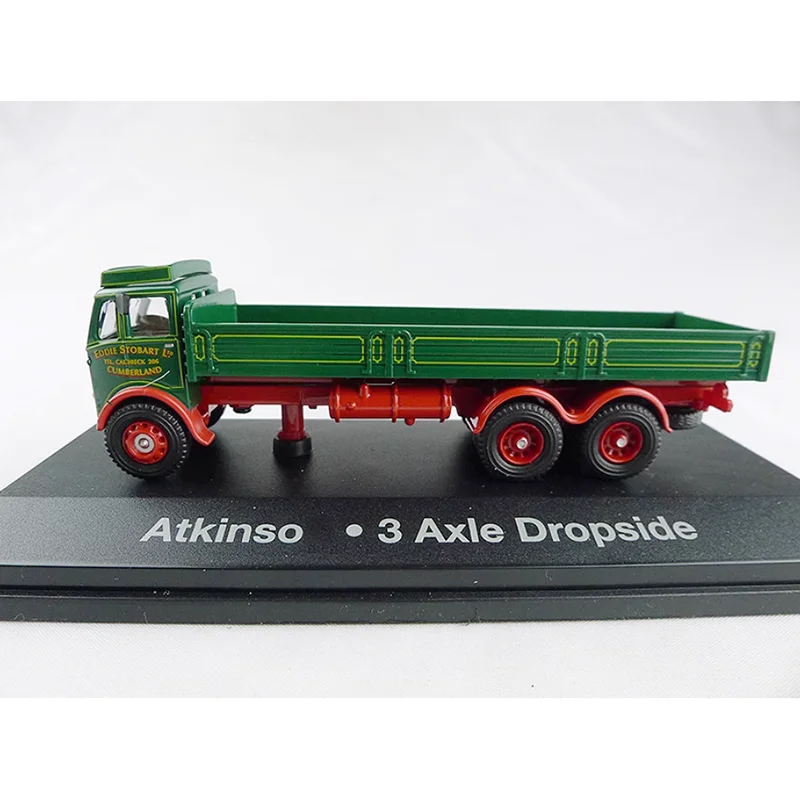 أكسفورد دييكاست 1:76 مقياس 3 محاور لاقط الحاويات شاحنة سبيكة سيارة نموذج الهدايا التذكارية جمع الكبار هدية عيد العرض