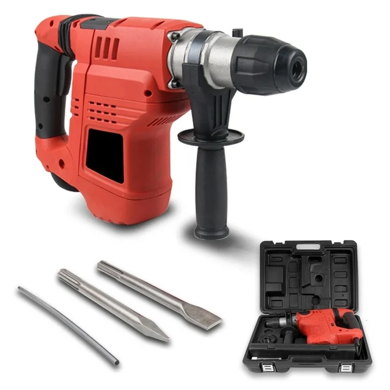 

High Impact Energy Hammer Drills for Contractors Wired Hammer Drills and 2m Cable Heavy Duty Hammer Drills