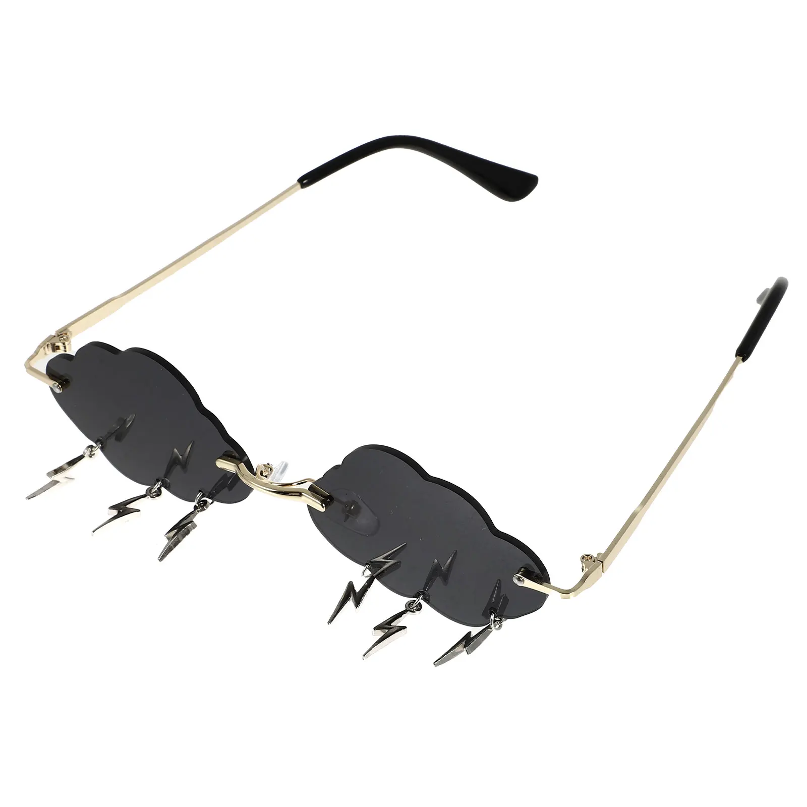 

Sunglasses Fashion Anti UV Small Face Party Trendy Unique Stylish Cloud Glasses Sun Protection Fun Photoshoot