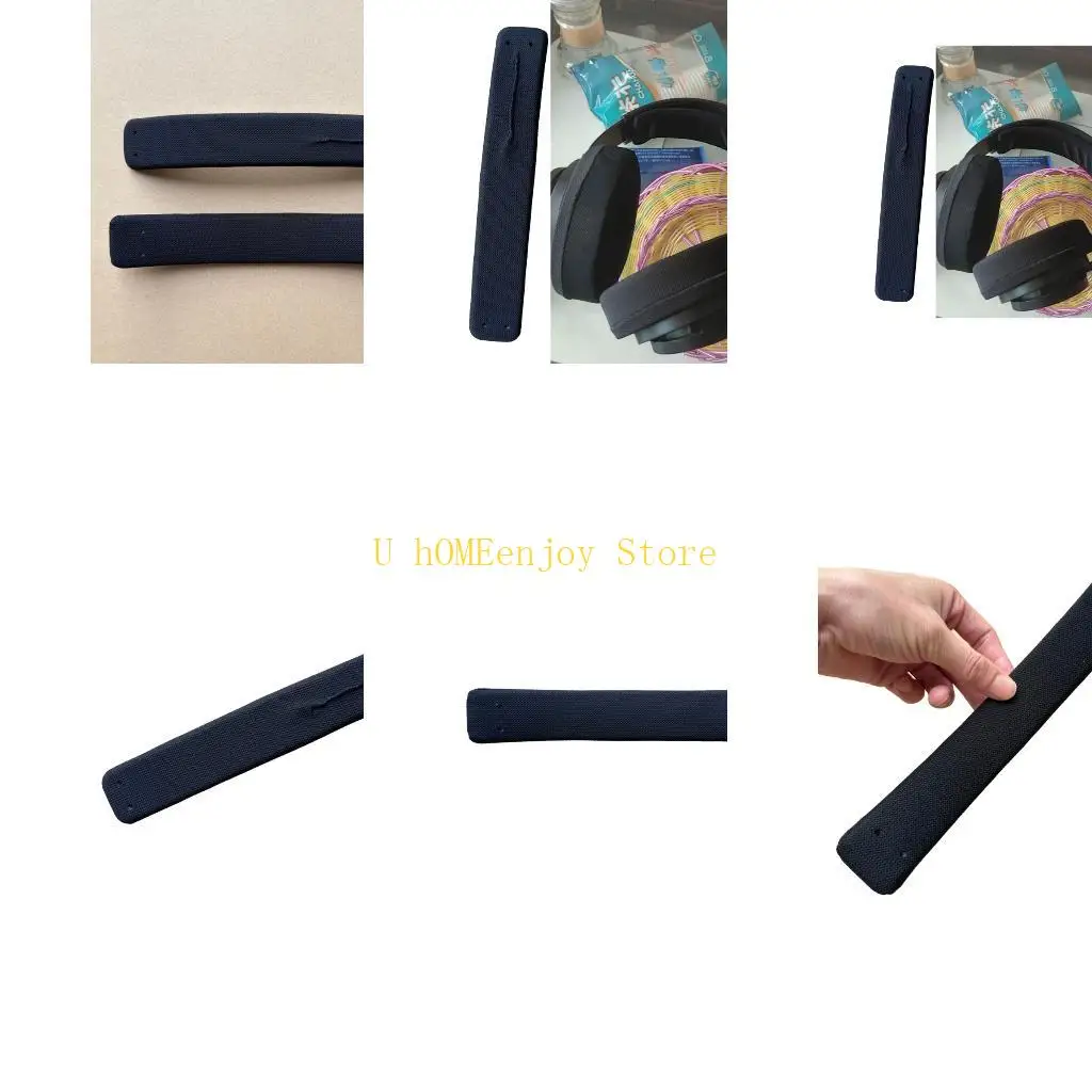 B0KF Comfort Optimized Headband Cover Breathable Fabric For SHP9500 SHP9600 Headsets Headbeam for Travel And Commuting