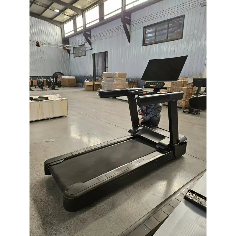 YTYIN LZX-L30T Multifunction Commercial Running Treadmill With Curved Screen And Ac Motor For Sale