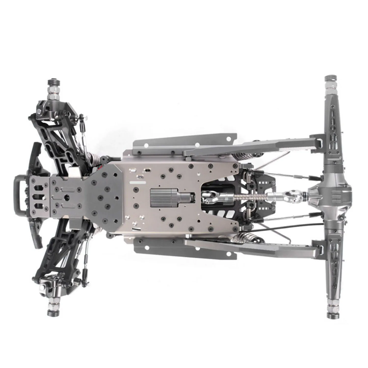 Auf Lager 1/5 Metall-Chassis RC Offroad-Auto GR1 Pro Kit PC-Gehäuse DIY Ferngesteuertes Rock Crawler Modell Ohne Elektronische Teile