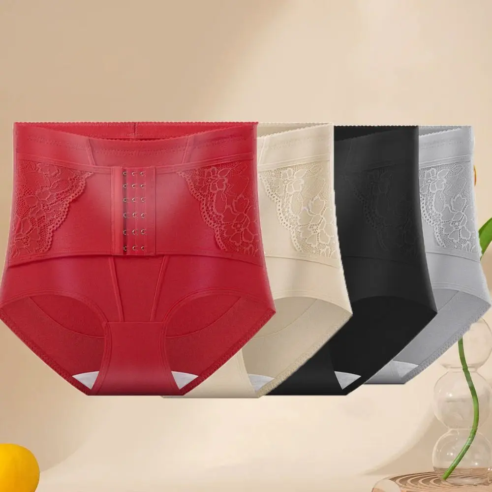 産後ガードル レースフラワー ハイウエスト お腹引き締め スリミング バックルシェイパー シェイプウェア お腹コントロール