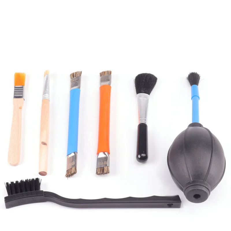 Brush Anti-static Mobile Phone Repair Cleaning Brushs Polishing Brush Double Head Insulation Hard Clean Dust Repair Tool Parts