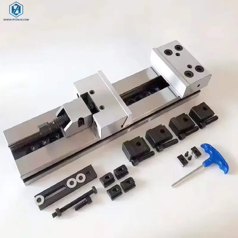 Morsas de Precisão Modulares para Fresadoras GT150 150*200 GT175 175*300, Morsa GT com Acessórios para Máquinas CNC