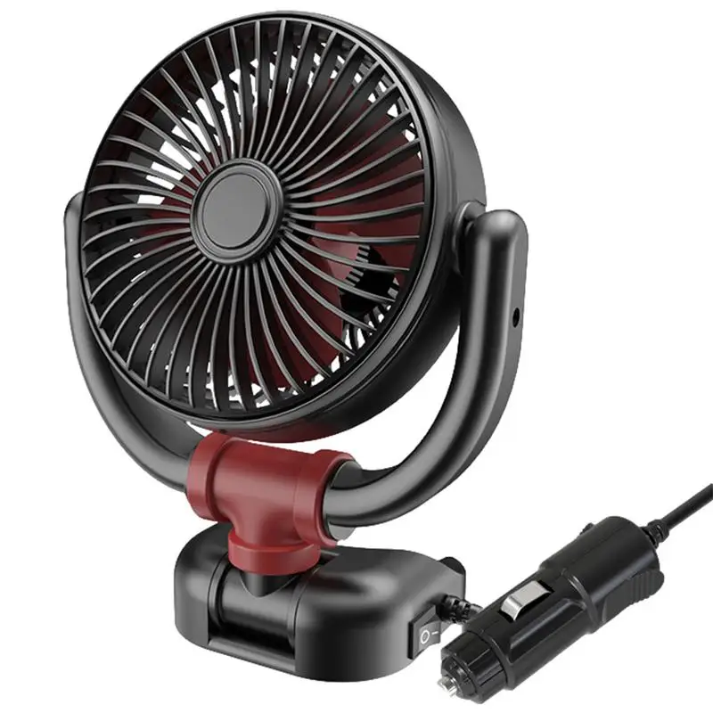 

Dashboard Fan Air Circulator Fan Powerful Cooling Ultra-Quiet 360 Rotation Car Fan For SUV RV Truck Home Desktop Better Cooling