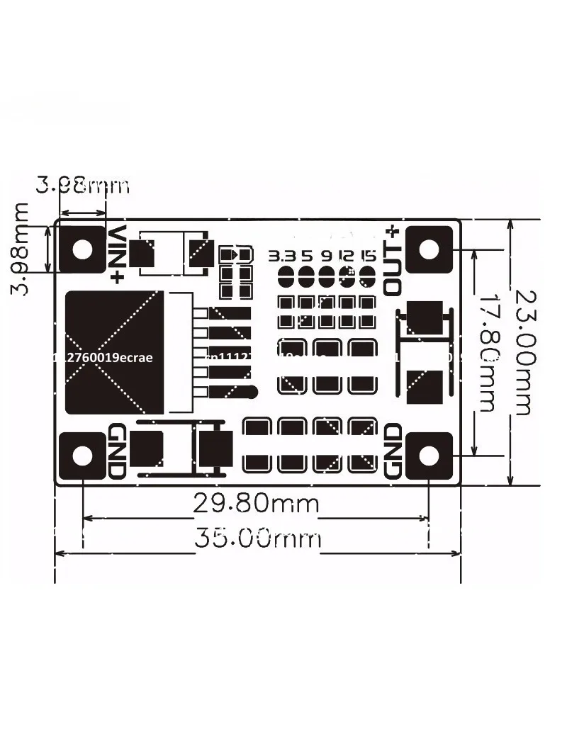 LT1963 DC Linear Voltage Regulator Board Low Dropout 3.3V 5V 9V 12V 1.5A Output