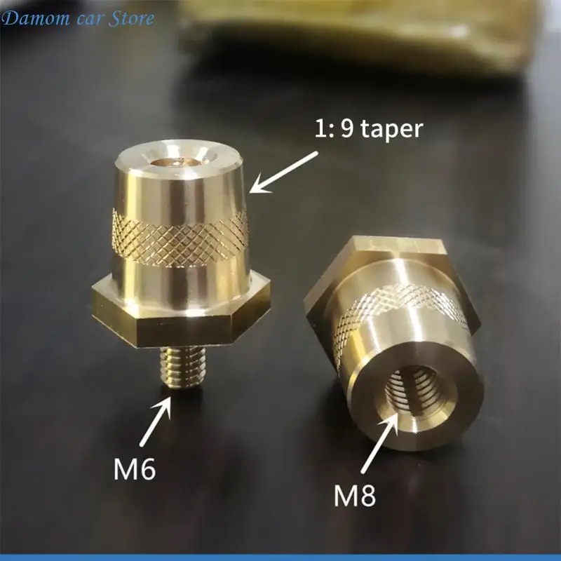 A2UC 놋쇠 배터리 터미널 커넥터 배터리 극 어댑터 용 자동차 캠프를위한 어댑터 피팅