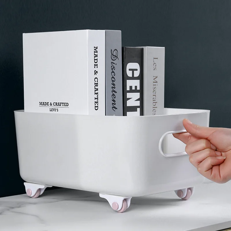 Boîte de Rangement à Roulettes pour Meubles Domestiques, Poulie Directionnelle Auto-Adhésive, Portable, Roulette Astronomique