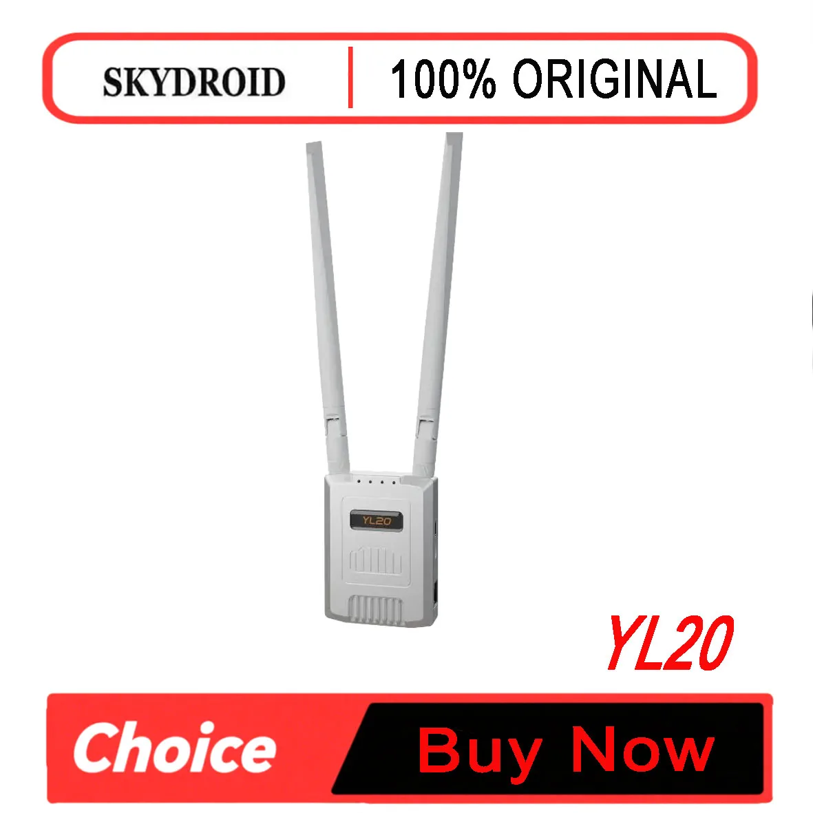 SKYDROID YL20 Multi Function Video Transmission Box 2.4G 5.8G Dual Band Transmitter for Fixed Wing Multirotor UAV Drone