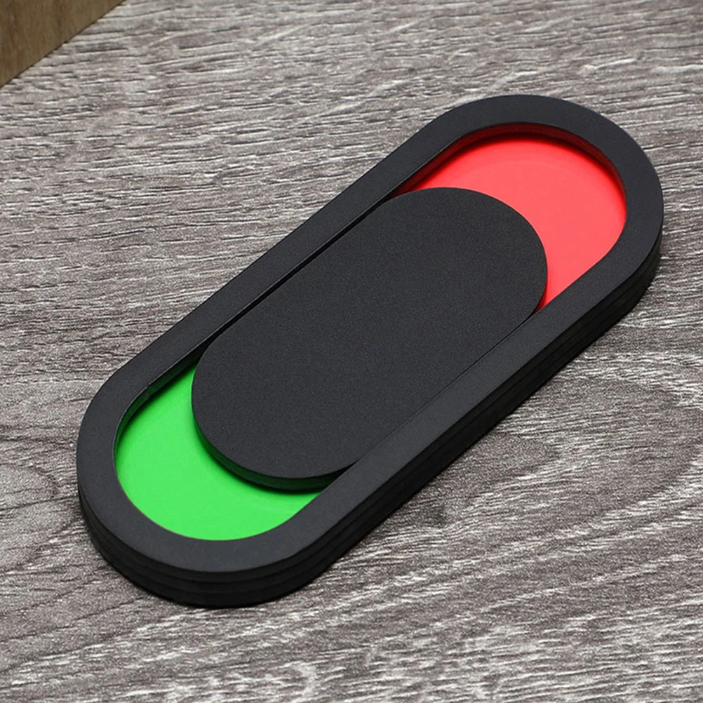 

2pcs Commercial Store Signs Blank Office Door Occupied Indicator Acrylic Slider Privacy Sign for Bathroom Meeting Room