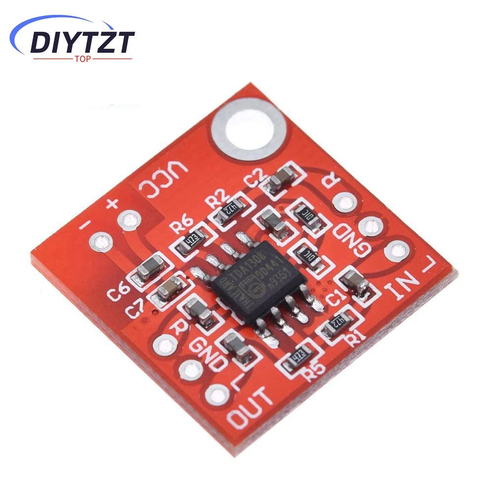 DIYTZT 1/5PCS DC3V-6V Stereo TDA1308 Headphone Amplifier Board Headset Amp Preamplifier Board Module - Image 5