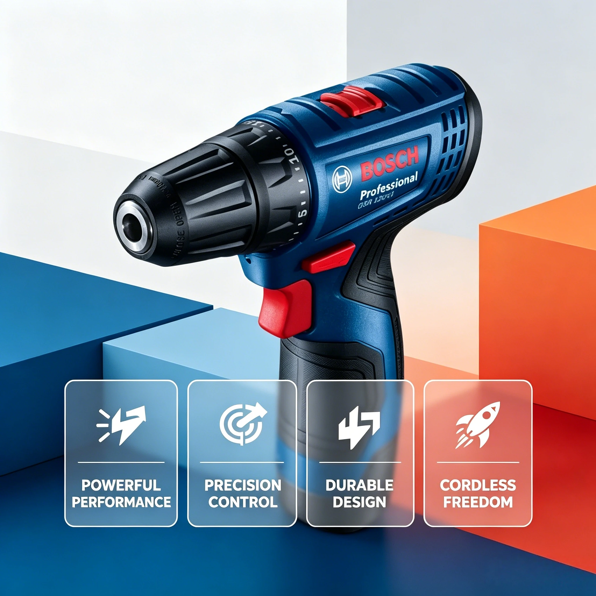 

Bosch Professional Cordless Electric Drill GSR120-LI 12V Multi-Function Driver Electric Screwdriver Power Tool (Bare Tool)