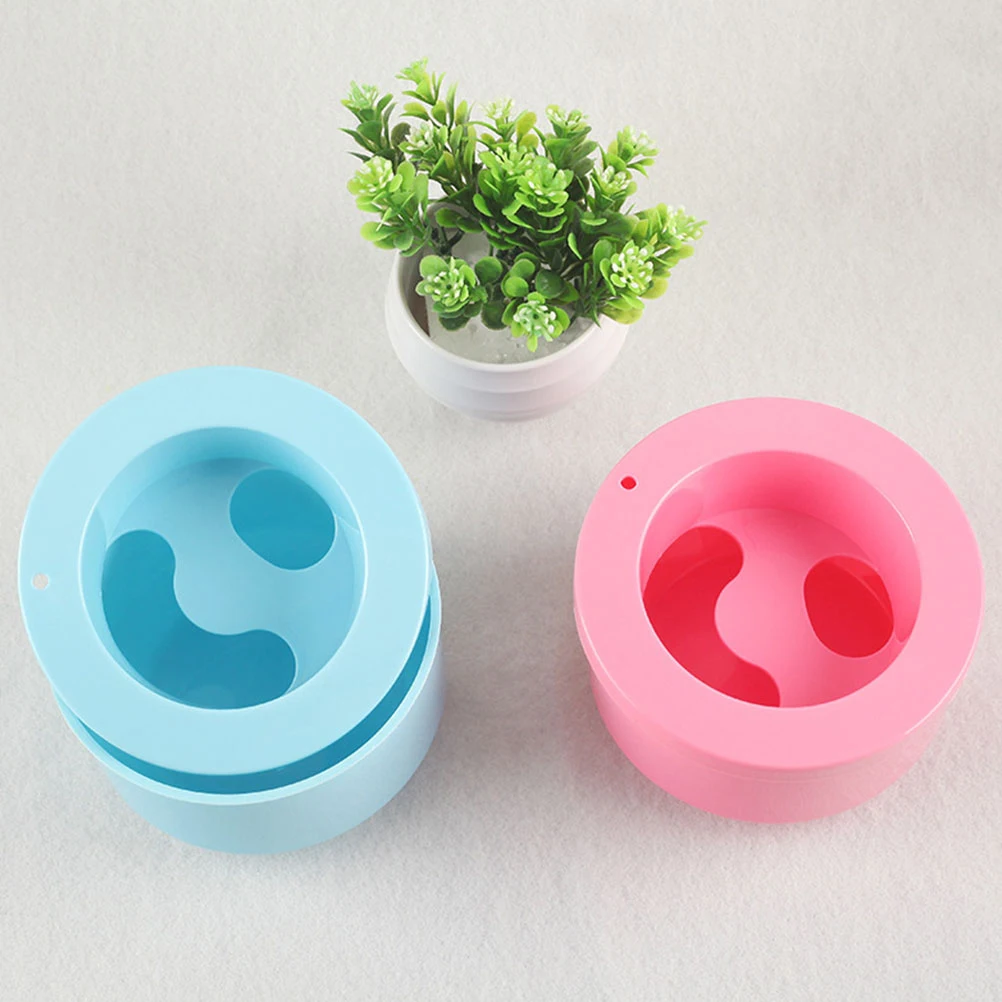 

4Pcs Safe Plastic Abs Soaking Bowls For Hand Care Nails Exfoliating Containers Professional Manicure Tools